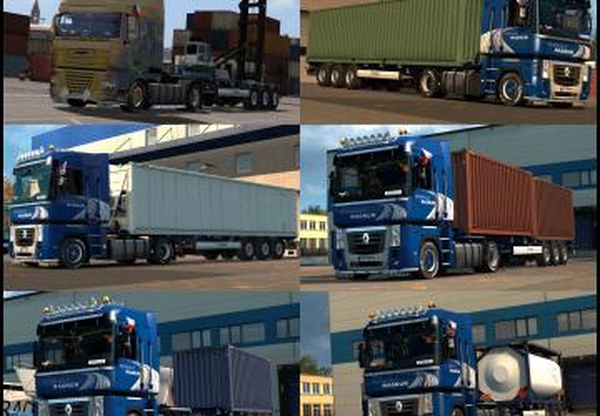 Gooseneck Trailersверсия 1.2.0 для Euro Truck Simulator 2 (v1.32.x)