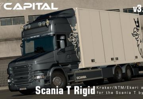 Rigid chassis for RJL Scania T & T4версия 3.2.1 для Euro Truck Simulator 2 (v1.31.x, 1.32.x)