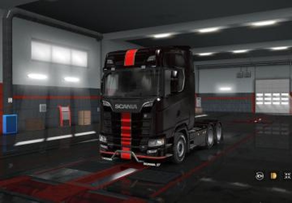 Скин «Sport» для Scania S 2016версия 1.0 для Euro Truck Simulator 2 (v1.28.x, - 1.32.x)