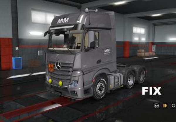 Фикс для Mercedes-Benz Actros MPIVверсия 1.0 для Euro Truck Simulator 2 (v1.31.x, 1.32.x)