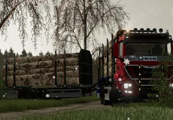 Lizard Short Wood Trailer Packверсия 1.0.1.0 для Farming Simulator 2022