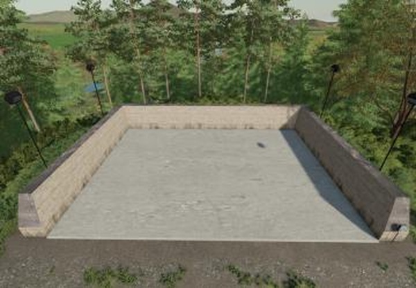 Lighted Bunker Siloверсия 1.0.0.0 для Farming Simulator 2022