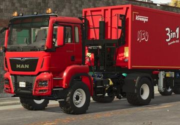 MAN TGS 18.500 4x4версия 1.0.0.0 для Farming Simulator 2025