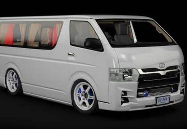 Toyota HiAce 2013 Zingверсия 1.0 для Assetto Corsa