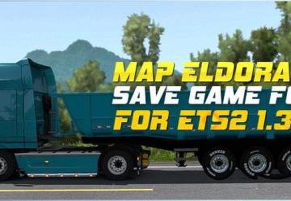 Профиль для карты Eldoradoверсия 1.0 для Euro Truck Simulator 2 (v1.32.x, - 1.38.x)