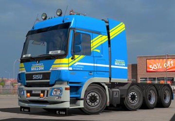 Скин пак для SISU Polar Mk1версия 1.0 для Euro Truck Simulator 2 (v1.32.x, - 1.35.x)