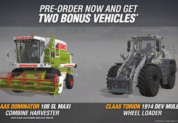 Claas Dominator 208SL & Torion 1914версия 1 для Farming Simulator 2019 (v1.5.1.0)