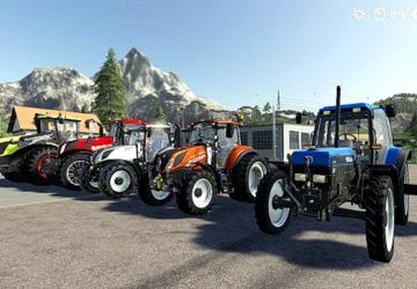 Iconik New Holland Tractor Packверсия 1.0.0.0 для Farming Simulator 2019 (v1.5.х)