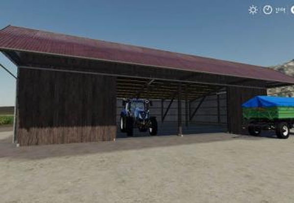 Old Mashinery Shedверсия 1.1.0.0 для Farming Simulator 2019 (v1.4х)