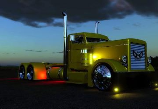 Custom Peterbilt 379версия 1.0.0.0 для Farming Simulator 2019 (v1.4х)