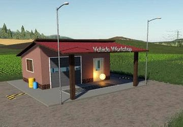 Vehicle Workshopверсия 1.0.0.0 для Farming Simulator 2019 (v1.4х)