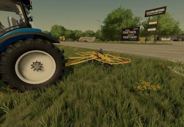 Vermeer TD100 Tedderверсия 1.0.0.0 для Farming Simulator 2022