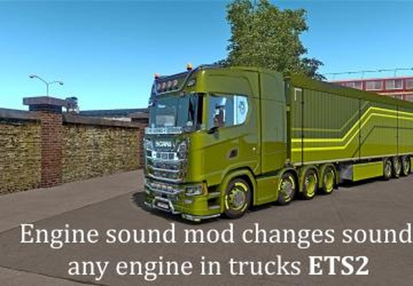 11 Engine Soundверсия 1.1 для Euro Truck Simulator 2 (v1.31.x, - 1.36.x)