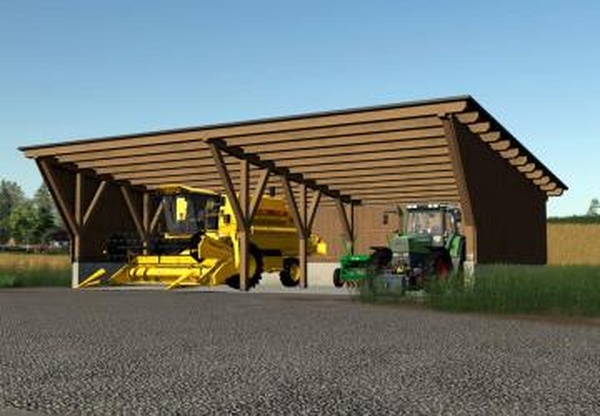 Wooden Shelterверсия 1.0.0.0 для Farming Simulator 2019 (v1.4х)