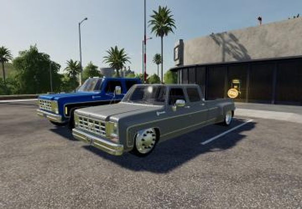Chevy Crew Cab Slammed 1979версия 0.1.0.0 для Farming Simulator 2019 (v1.5.x)