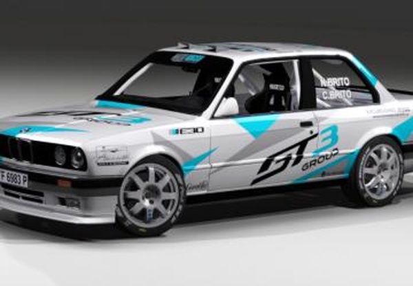 BMW E30 325i Nauzet Britoверсия asfalto для Assetto Corsa