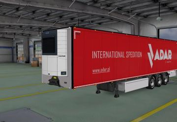 Скин «Adar Spedition» для своего прицепаv1.0 для Euro Truck Simulator 2 (v1.32.x)
