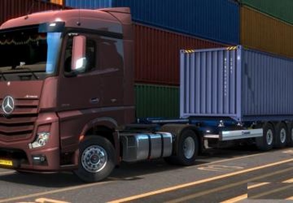 Krone DLC Owned Boxliner Trailerверсия 1.0 для Euro Truck Simulator 2 (v1.32.x)