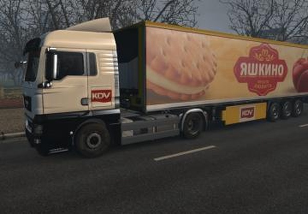 Комбо скин пак «Яшкино» для  MAN TGXверсия 1.0 для Euro Truck Simulator 2 (v1.30.x, 1.31.x)