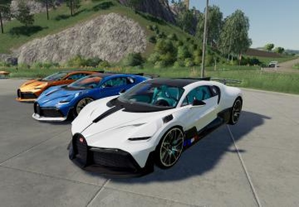 Bugatti Divoверсия 1.0.0.0 для Farming Simulator 2019 (v1.5.x)