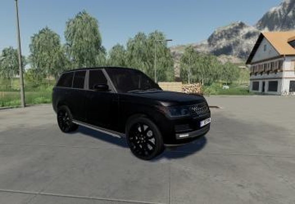 Range Rover Vogue 2014 Black Editionверсия 1.0.0.0 для Farming Simulator 2019 (v1.5.x)