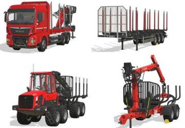 AUTOLOAD WOOD PACKверсия 1.0.0.0 для Farming Simulator 2019 (v1.5.1)