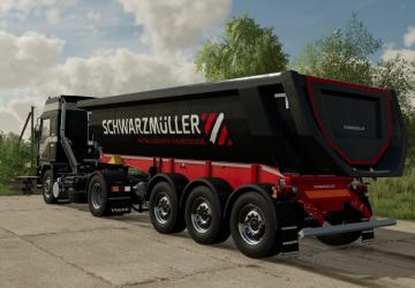 Schwarzmueller Dumperверсия 1.0.0.0 для Farming Simulator 2022 (v1.8x)