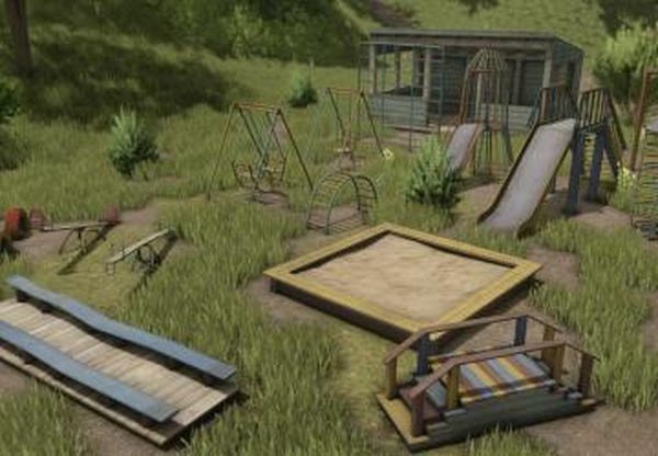 Old Playground Decorationsверсия 1.0.0.0 для Farming Simulator 2025