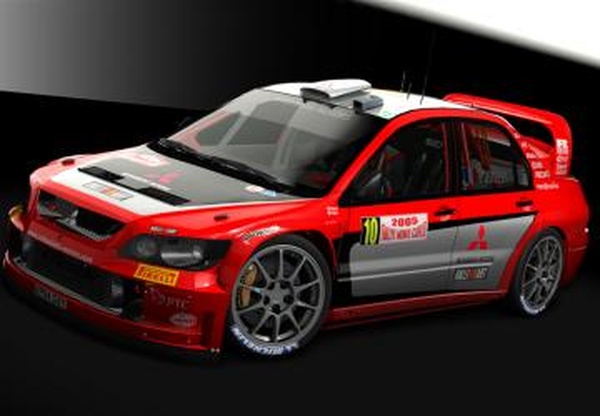 Mitsubishi Lancer EVO WRC05версия 1.0 для Assetto Corsa