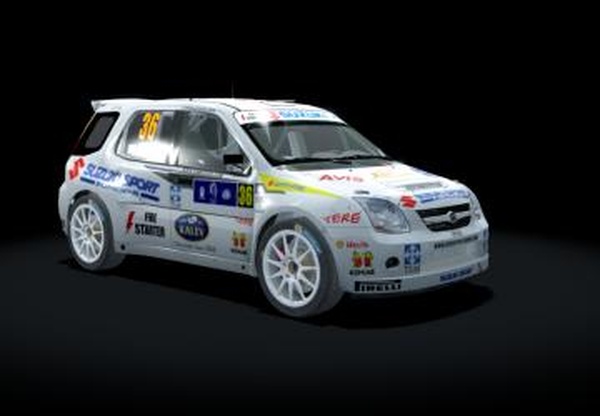 S1600 Suzuki Ignis Rallyверсия Rally S1600 by GR.TEAM 1.0 для Assetto Corsa