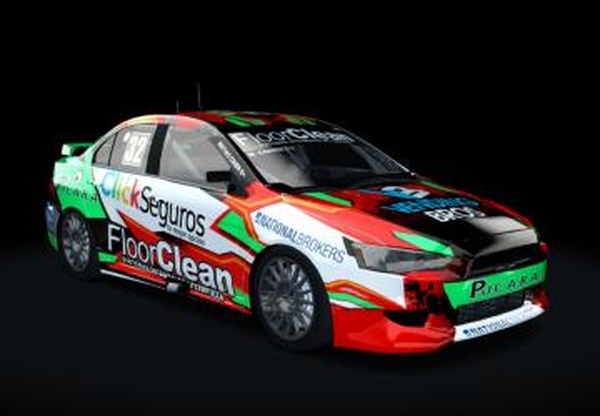 Mitsubishi Lancer TN Class 3 2018для Assetto Corsa