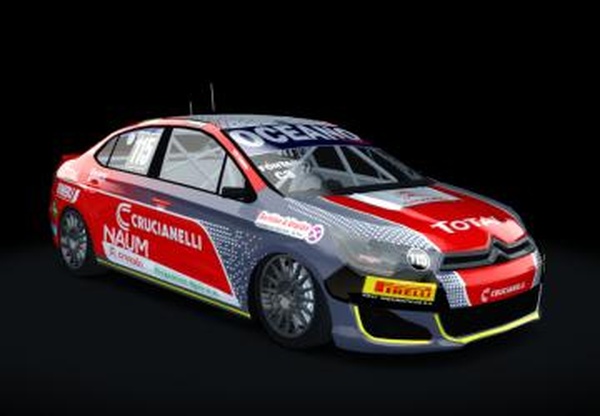 Citroen C4 Lounge TN Class 3 2018версия 0.9 для Assetto Corsa