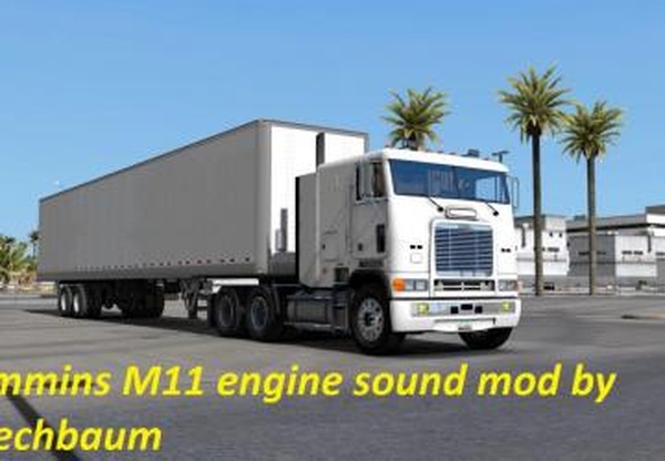 Cummins M11 Engine Sound Modверсия 1.0 для Euro Truck Simulator 2 (v1.31.x, 1.32.x)