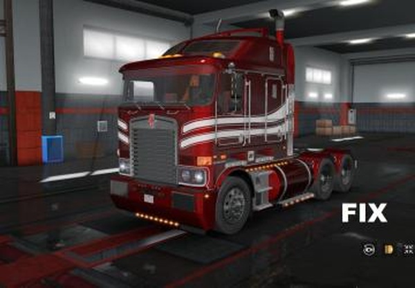 Фикс для грузовика Kenworth K108версия 1.0 для Euro Truck Simulator 2 (v1.31.x, 1.32.x)