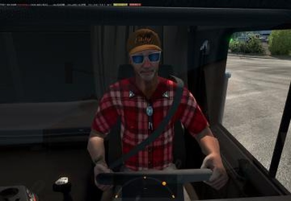 Новый водитель для своего грузовикаверсия 1.0 для Euro Truck Simulator 2 (v1.27.x, - 1.32.x)