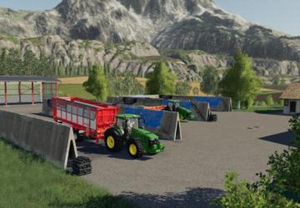 BUNKER SILO MA7версия 1.0.0.0 для Farming Simulator 2019 (v1.4.1.0)