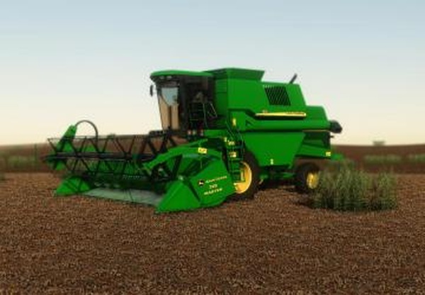 JOHN DEERE 1450 + PLATFORMверсия 1.0 для Farming Simulator 2019 (v1.4.1.0)