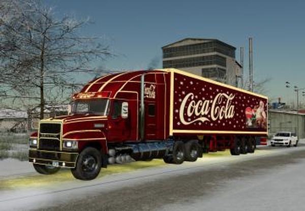 Christmas Truck and Trailerверсия 2.0.0.1 для Farming Simulator 2022 (v1.8x)