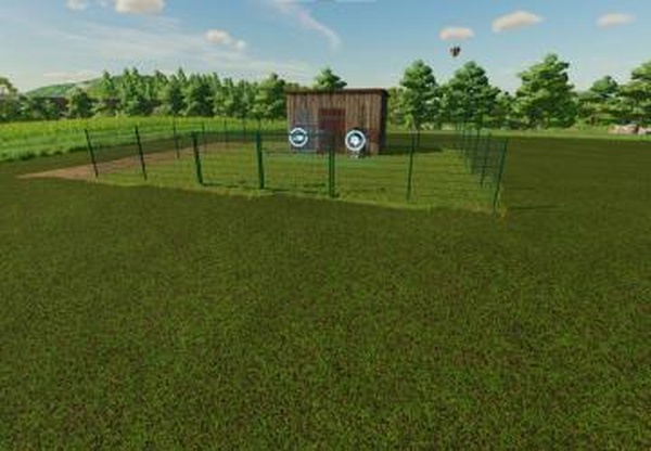 Small Wooden Chicken Coop With Enclosurev1.0.0.1 для Farming Simulator 2022