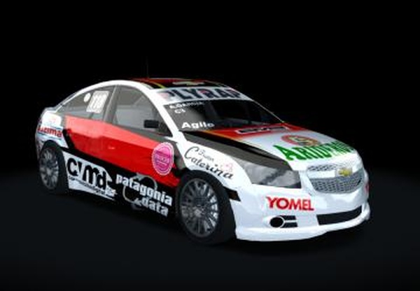 Chevrolet Cruze TN Class 3 2016версия 0.9 для Assetto Corsa