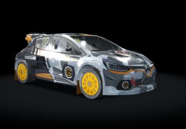 Renault Clio RS Rallycrossверсия RallyCross by GR.TEAM 1.0 для Assetto Corsa