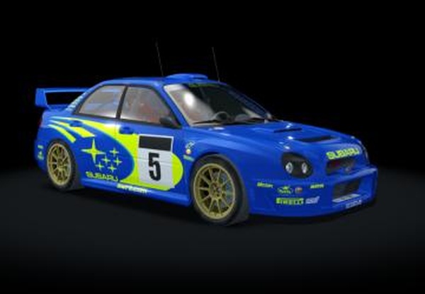 Subaru Impreza S8версия Rally WRC by GR.TEAM 1.0 (BB 1.0 для Assetto Corsa