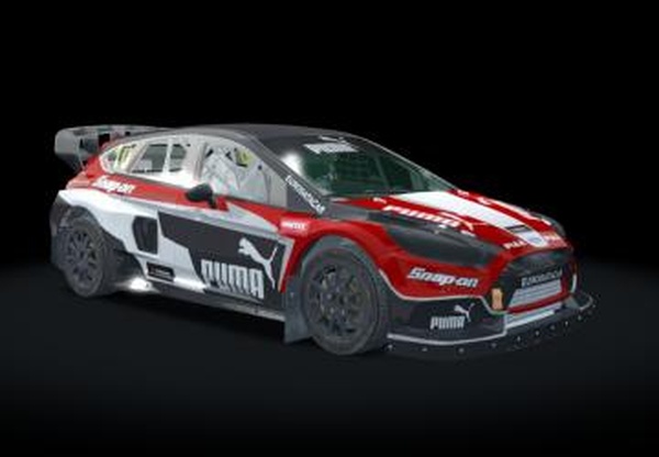 Ford Focus Rallycrossверсия RallyCross by GR.TEAM 1.0 для Assetto Corsa