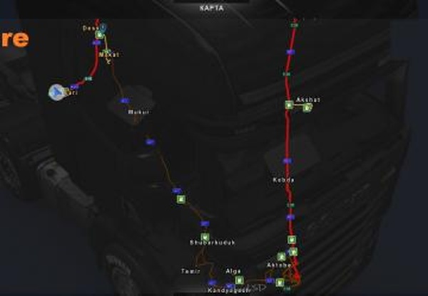 Дорожный Фикс для карты «The Great Steppe v1.2»v1.0 для Euro Truck Simulator 2 (v1.31.x)