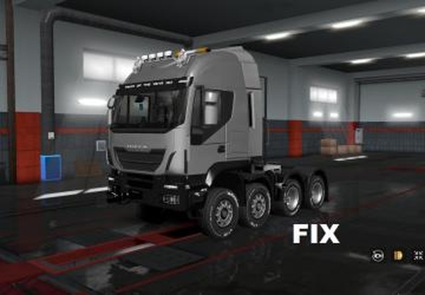 Фикс для грузовика Iveco Trakkerверсия 1.0 для Euro Truck Simulator 2 (v1.31.x, 1.32.x)