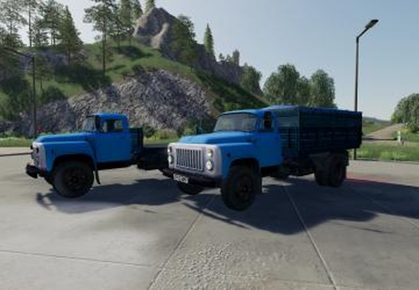 ГАЗ-53версия 1.0.0.0 для Farming Simulator 2019 (v1.4.x)