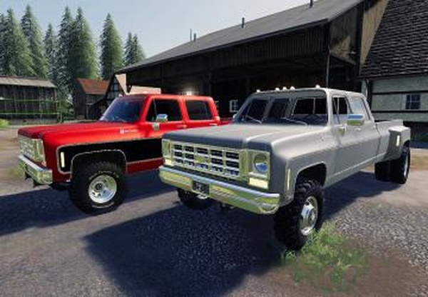 EXP19 79 CrewCab Chevyверсия 1.0 для Farming Simulator 2019 (v1.4.1.0)