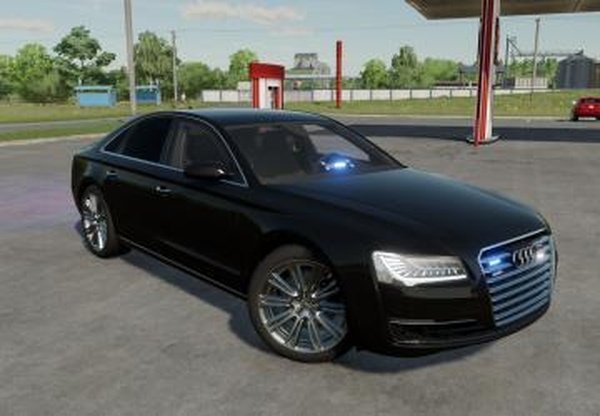Audi A8 2015версия 1.0.0.0 для Farming Simulator 2022 (v1.8x)