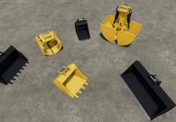 Bucket Packверсия 1.0.0.0 для Farming Simulator 2022