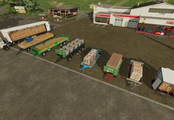 Autoload Stock Trailer Packверсия 1.1.2.0 для Farming Simulator 2022 (v1.8x)